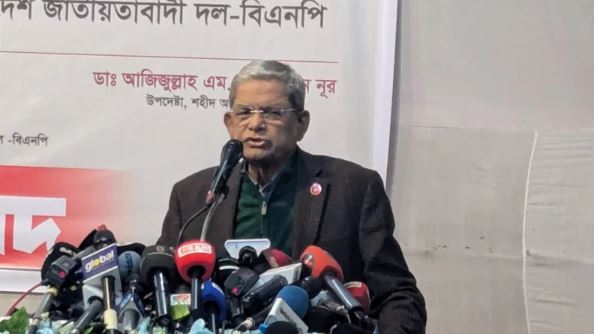 অন্তর্বর্তী সরকারের নিরপেক্ষতা নিয়ে প্রশ্ন মির্জা ফখরুলের