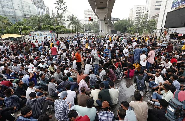 সাম্য হত্যা: সাত ঘণ্টা পর শাহবাগ ছাড়লেন ছাত্রদলের নেতা–কর্মীরা