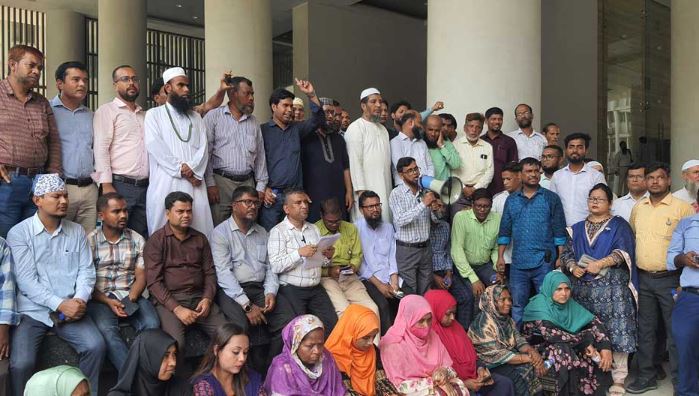 ছুটির পর আবার আন্দোলনে সচিবালয়ের কর্মচারীরা, মঙ্গলবার বড় জমায়েতের ডাক