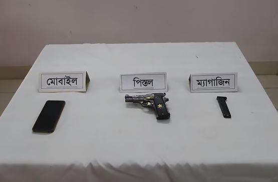 কুমিল্লায় বিদেশি পিস্তলসহ বিএনপি নেতা আটক