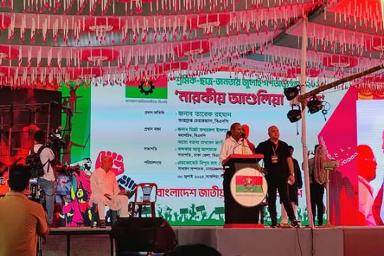 আশুলিয়ায় বিএনপির জনসভা ও এনসিপির পদযাত্রা ঘিরে নিরাপত্তা জোরদার