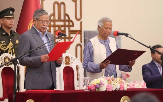 অন্তর্বর্তী সরকারের এক বছর পূর্ণ হচ্ছে আজ