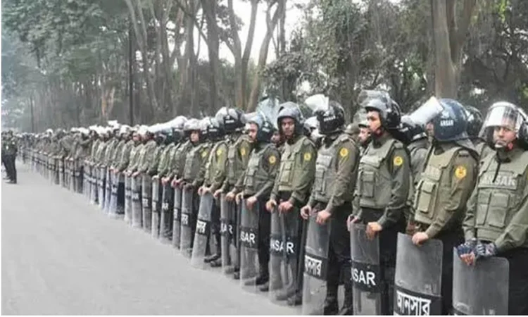 খালেদা জিয়ার জানাজায় ৫০ প্লাটুন আনসার ও টিডিপি মোতায়েন