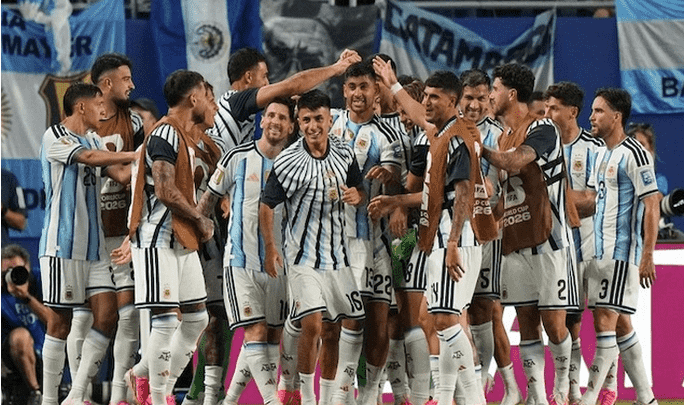 কোয়ার্টার ফাইনালের আগে সুবিধাজনক অবস্থানে আর্জেন্টিনা