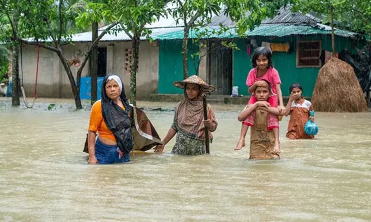 দেশের ৯ জেলায় বন্যার শঙ্কা, প্লাবিত হতে পারে নিম্নাঞ্চল