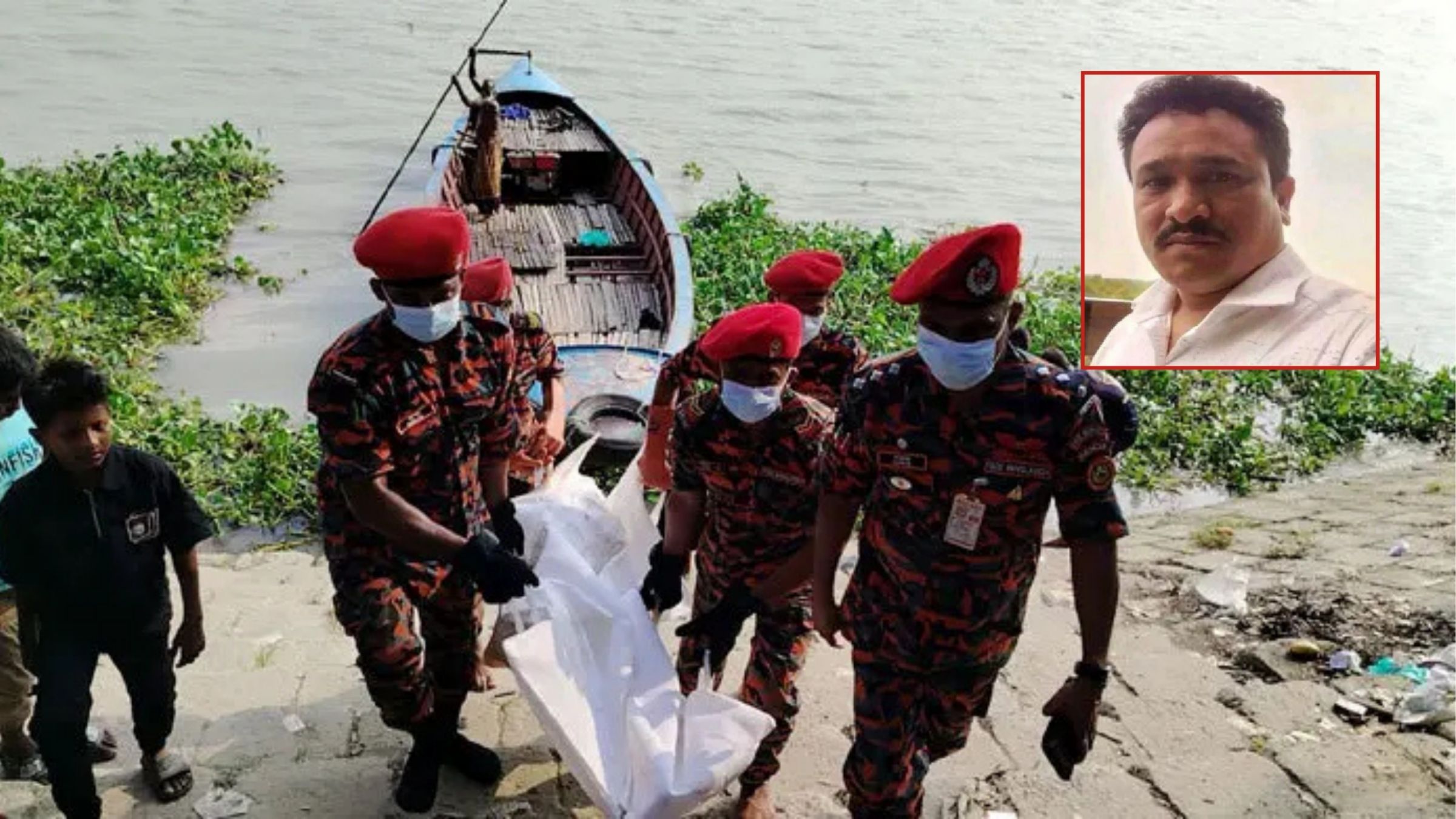 গাজীপুরে আলোচিত ৫ খুন: পদ্মা নদী থেকে আসামি ফোরকানে মরদেহ উদ্ধার