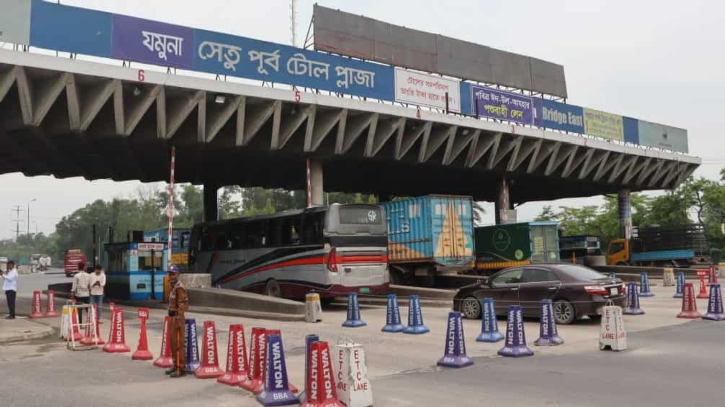 ৩২ ঘণ্টায় যমুনা সেতুতে সাড়ে ৩ কোটি টাকার টোল আদায়