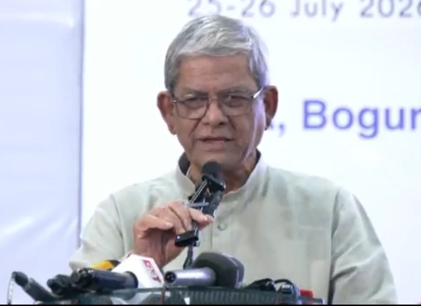 রাষ্ট্রপতি ইস্যুতে দলীয় সিদ্ধান্তের কথা জানালেন মির্জা ফখরুল