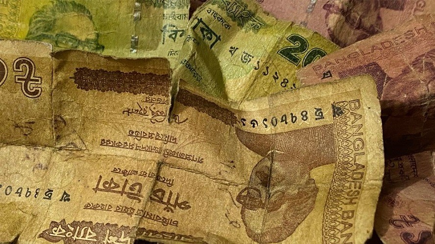 ছেঁড়া-ফাটা নোট নিয়ে কেন্দ্রীয় ব্যাংকের নতুন সিদ্ধান্ত