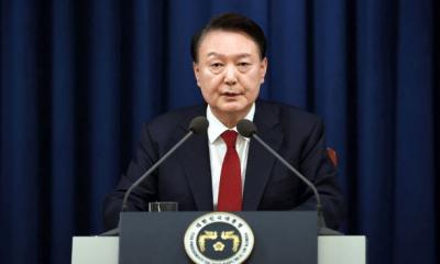 ইতিহাসে প্রথমবার দক্ষিণ কোরিয়ার কোন প্রেসিডেন্টের বিরুদ্ধে গ্রেপ্তারি পরোয়ানা জারি