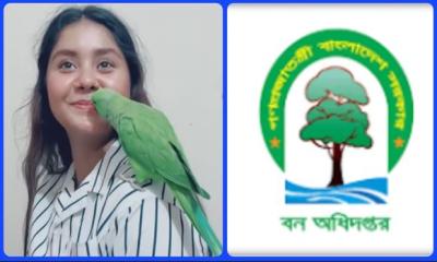 তাহসানের স্ত্রী রোজার টিয়া পাখি নিয়ে টিকটক, আইন লঙ্ঘনের অভিযোগ