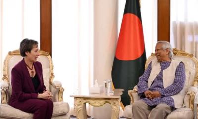 যুক্তরাষ্ট্রের সহায়তা অব্যাহত রাখার আহ্বান প্রধান উপদেষ্টার