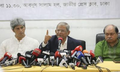 বিএনপি বরাবরই সংবাদপত্রের স্বাধীনতার পক্ষে ছিল, আছে এবং থাকবে: মির্জা ফখরুল