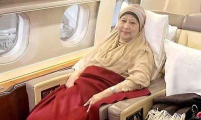 দেশে ফিরলেন খালেদা জিয়া