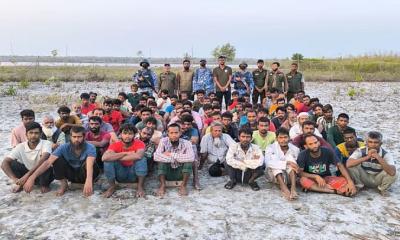 বিএসএফের ফেলে যাওয়া ৭৮ জনকে নেওয়া হচ্ছে শ্যামনগর থানায়