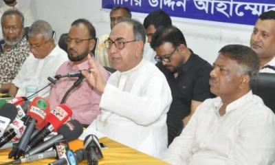 আওয়ামী লীগ নিষিদ্ধের আড়ালে দেশে সাজানো নাটকীয়তা চলছে: মির্জা আব্বাস