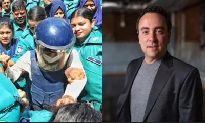 শেখ হাসিনার চরিত্রে অভিনয় করা নুসরাত ফারিয়ার গ্রেপ্তার গভীর উদ্বেগজনক: ডেভিড বার্গম্যান