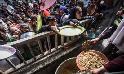 গাজায় অনাহারে মারা যাচ্ছে শিশু ও বৃদ্ধরা, দুই দিনে ২৯ জনের মৃত্যু