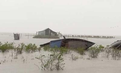 ভারি বৃষ্টিতে ৬ জেলায় বন্যার আভাস