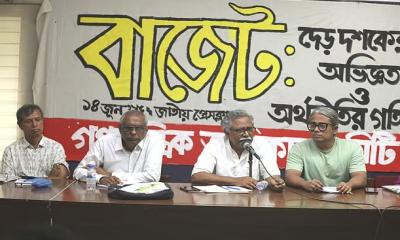 ট্রাম্প ও আইএমএফ –এই দুই পায়ের ওপর দাঁড়ানো এবারের বাজেট: আনু মুহাম্মদ
