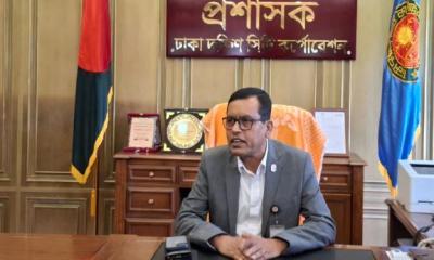 নগর ভবনে ৪৩ দিন পর ফিরলেন ডিএসসিসি প্রশাসক