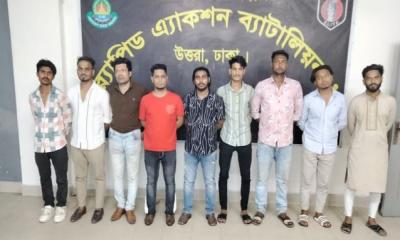 উত্তরায় মব সৃষ্টি করে হোটেল দখলের চেষ্টা, ৯ জন আটক