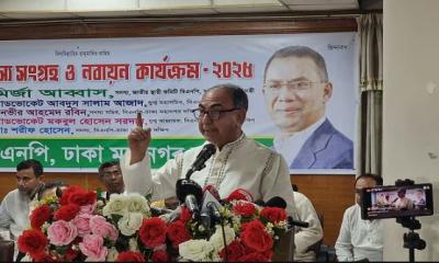 নির্বাচনকে পিছিয়ে দিয়ে জাতির সর্বনাশ করতে চাচ্ছে একটি গোষ্ঠী: মির্জা আব্বাস