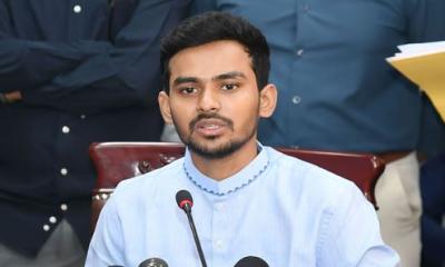 ভুলবশত একটি ম্যাগাজিন ব্যাগে ছিল: উপদেষ্টা আসিফ মাহমুদ