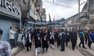 আজ পবিত্র আশুরা: হোসেনি দালান থেকে তাজিয়া মিছিল শুরু
