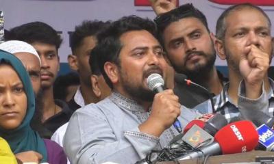 ‘ফ্যাসিবাদ ও মুজিববাদের’ বিরুদ্ধে পাড়া-মহল্লায়ও লড়াই চলবে: নাহিদ