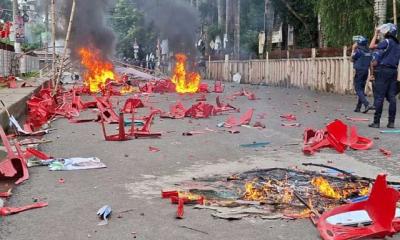 গোপালগঞ্জে সহিংসতা: মামলা বেড়ে ১৩, মোট আসামি ১৫৫৮৪