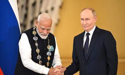 আগস্টের শেষভাগে ভারত সফরে আসছেন পুতিন
