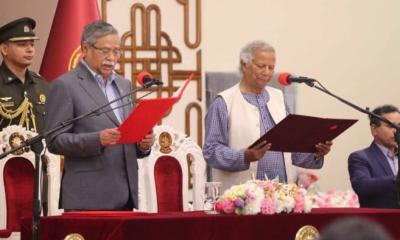অন্তর্বর্তী সরকারের এক বছর পূর্ণ হচ্ছে আজ