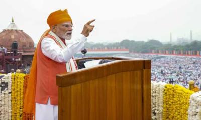পারমাণবিক ব্ল্যাকমেইল ভারত সহ্য করবে না: স্বাধীনতা দিবসের ভাষণে মোদী