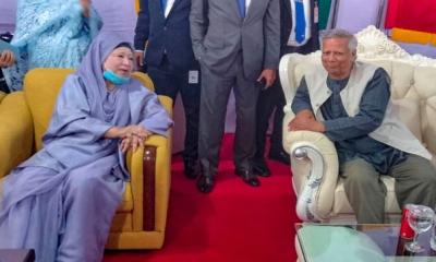 খালেদা জিয়ার জন্মদিনে শুভেচ্ছা জানিয়ে ফুল পাঠালেন ইউনূস