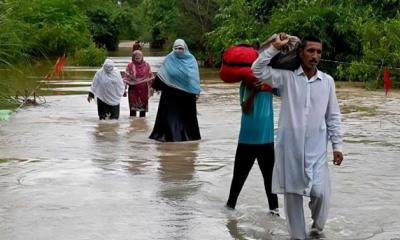 পাকিস্তানে বন্যায় ঘরছাড়া ২০ লাখ মানুষ, পাঞ্জাবে ৯ দিনে ৩৩ মৃত্যু