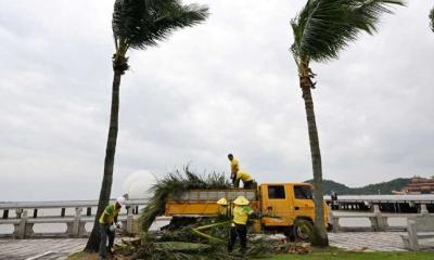 হংকংয়ে সুপার টাইফুন রাগাসার আঘাত, তাইওয়ানে ১৪ মৃত্যু
