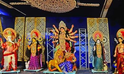 দুর্গোৎসবের মহাষষ্ঠী আজ, শুরু হলো পাঁচ দিনের উৎসব