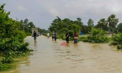 ফেনীর নিম্নাঞ্চলে স্বল্পমেয়াদি বন্যার আভাস