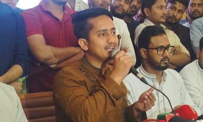 শাপলা প্রতীকেই ভোটে অংশ নেবে এনসিপি: সারজিস আলম