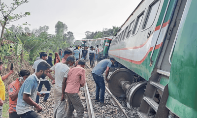 সান্তাহারে ২১ ঘণ্টা পর স্বাভাবিক হলো ট্রেন চলাচল