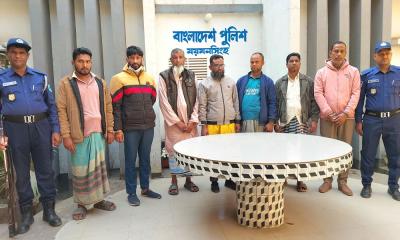 ময়মনসিংহে পুলিশের ওপর হামলা চালিয়ে আসামি ছিনতাই, গ্রেফতার ৭