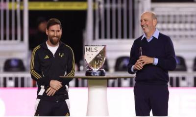 এমএলএস বর্ষসেরা পুরস্কার জিতলেন মেসি