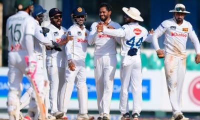 ইনিংস পরাজয়ের শঙ্কায় বাংলাদেশ