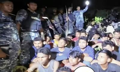 সাগরপথে মালয়েশিয়ায় পাচারের চেষ্টা, টেকনাফে নারী ও শিশুসহ ৬৬ জন উদ্ধার
