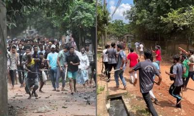 চট্টগ্রাম বিশ্ববিদ্যালয়ে স্থানীয়দের সঙ্গে শিক্ষার্থীদের আবারও সংঘর্ষ, সহ-উপাচার্যসহ আহত ৫০