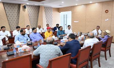 প্রধানমন্ত্রীর সঙ্গে ন্যাশনাল এডিটরস কাউন্সিলের নেতাদের বৈঠক