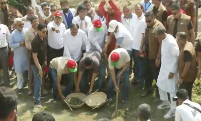 দেশব্যাপী খাল খনন কর্মসূচির উদ্বোধন করলেন প্রধানমন্ত্রী