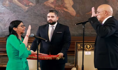 ভেনেজুয়েলায় অন্তর্বর্তী প্রেসিডেন্ট হিসেবে শপথ নিলেন ডেলসি রদ্রিগেজ