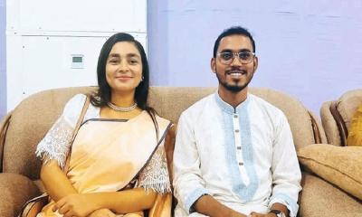 বাগছাস নেত্রী শ্যামলীর সঙ্গে এনসিপির হান্নান মাসউদের বাগদান